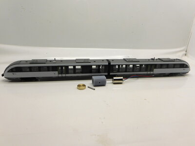 micromotor NF060F motor ombouwset Fleischmann BR 642, Desiro, DSB MQ, ÖBB Rh 5022 micromotor NF060F motor ombouwset Fleischmann BR 642, Desiro, DSB MQ, ÖBB Rh 5022