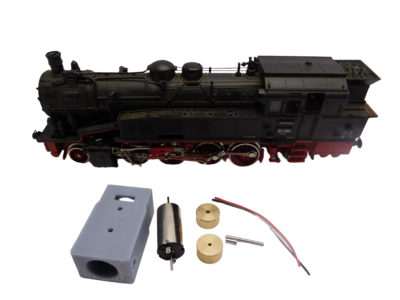 micromotor HR015F motor ombouwset voor Roco DB DR DRG BR 57, u.a. micromotor HR015F motor ombouwset voor Roco DB DR DRG BR 57, u.a.