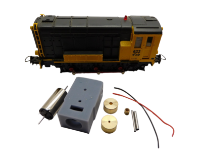 micromotor HR011F motor ombouwset voor Roco NS 500 / 600, Hippel micromotor HR011F motor ombouwset voor Roco NS 500 / 600, Hippel