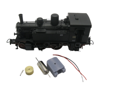 micromotor HR006F HO motor ombouwset voor Roco FS BR 875, FS BR 880, ET 91 / BR 491 / Gläserner Zug micromotor HR006F HO motor ombouwset voor Roco FS BR 875, FS BR 880, ET 91 / BR 491 / Gläserner Zug