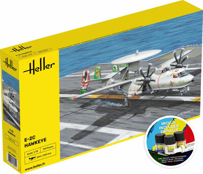 Heller 58300 STARTER KIT E-2C Hawkeye Bouwpakket Schaal 1:72