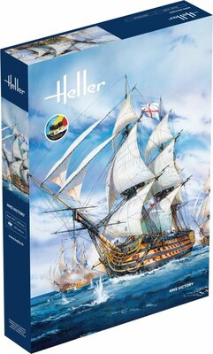 Heller 58897 STARTER KIT HMS Victory Bouwpakket Schaal 1:100