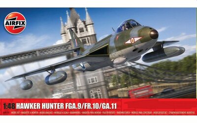 Airfix A09192 Hawker Hunter FGA.9/FR.10/GA.11 Bouwpakket Schaal 1:48