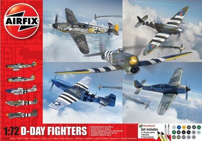 Airfix A50192 D-Day Fighters Gift Set Bouwpakket Schaal 1:72