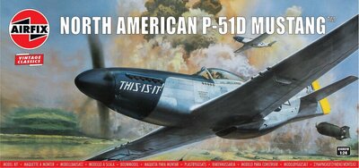 Airfix A14001V North American P-51D Mustang Bouwpakket Schaal 1:24