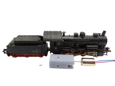 micromotor NA043 motor ombouwset voor Arnold BR 55 (DB, DR, SJ) KPEV G8, SNCB Reeks 81, SNCF 040 TC micromotor NA043 motor ombouwset voor Arnold BR 55 (DB, DR, SJ) KPEV G8, SNCB Reeks 81, SNCF 040 TC