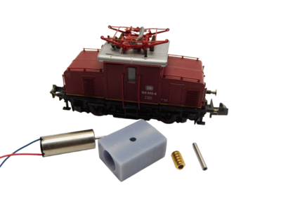 micromotor NF055G Glockenankermotor Umbausatz fĂĽr Fleischmann E 69, BR 169 micromotor NF055G Glockenankermotor Umbausatz fĂĽr Fleischmann E 69, BR 169