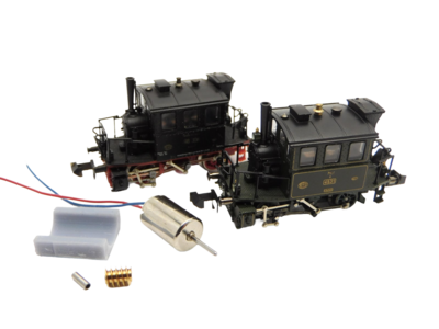 micromotor NM022G motor ombouwset voor Minitrix BR 98.3, PtL 2/2, KPEV T2, ÖBB 688, Glaskasten, u.a. micromotor NM022G motor ombouwset voor Minitrix BR 98.3, PtL 2/2, KPEV T2, ÖBB 688, Glaskasten, u.a.