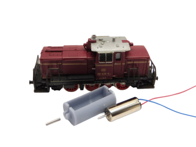 micromotor NM065 motor ombouwset voor Minitrix V 60, BR 260, BR 261 Model met tandwiel micromotor NM065 motor ombouwset voor Minitrix V 60, BR 260, BR 261 Model met tandwiel