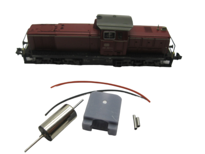 micromotor NR007 motor ombouwset voor Roco DB V 90, BR 290, Renfe BB 307, SNCF BB 63000 micromotor NR007 motor ombouwset voor Roco DB V 90, BR 290, Renfe BB 307, SNCF BB 63000