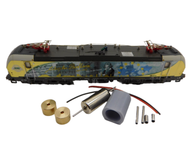 micromotor NH007F motor ombouwset voor Hobbytrain Vectron, BR 191, BR 192, BR 193, BR 247, u.a. micromotor NH007F motor ombouwset voor Hobbytrain Vectron, BR 191, BR 192, BR 193, BR 247, u.a.