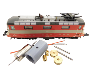 micromotor NH012C motor ombouwset voor Hobbytrain Re 4/4 II micromotor NH012C motor ombouwset voor Hobbytrain Re 4/4 II