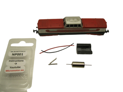 micromotor NP001 motor ombouwset voor Piko 5/4106 and other micromotor NP001 motor ombouwset voor Piko 5/4106 and other