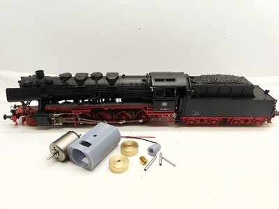 micromotor HR037C motor ombouwset voor Roco DB/DR/ÖBB BR 50, DB BR 051, DSB Litra N, NS 4900, SNCB Reeks 25, SNCF 150X, SNCF 150Z micromotor HR037C motor ombouwset voor Roco DB/DR/ÖBB BR 50, DB BR 051, DSB Litra N, NS 4900, SNCB Reeks 25, SNCF 150X, SNCF 150Z