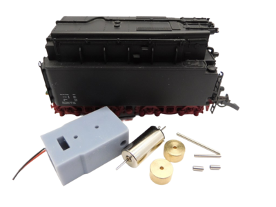 micromotor HR038F motor ombouwset voor Roco BR 01, BR 41, BR 042, BR 043, BR 44 micromotor HR038F motor ombouwset voor Roco BR 01, BR 41, BR 042, BR 043, BR 44