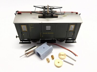 micromotor HMT010C motor ombouwset voor Märklin Trix H0 BR 194, LAG 895 micromotor HMT010C motor ombouwset voor Märklin Trix H0 BR 194, LAG 895