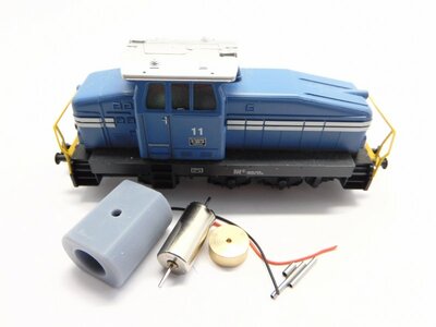 micromotor HMT011F motor ombouwset voor Märklin Trix H0 BR 89, BR 98, DHG 500 (DB, Privat, SBB, VTG) , DHG 700, Gp (DSB), KLVM (Circus), Reeks 8000 (SNCB), U43, V5 (SJ) micromotor HMT011F motor ombouwset voor Märklin Trix H0 BR 89, BR 98, DHG 500 (DB, Privat, SBB, VTG) , DHG 700, Gp (DSB), KLVM (Circus), Reeks 8000 (SNCB), U43, V5 (SJ)