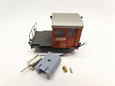 micromotor HSB002G Glockenankermotor fĂĽr Bemo Tm 2/2 (Model met tandwiel of met wormwiel) micromotor HSB002G Glockenankermotor fĂĽr Bemo Tm 2/2 (Model met tandwiel of met wormwiel)