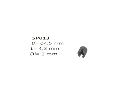 micromotor SP013 ø 4.5 x 4.3 - ø 1 mm cardankoppelingshouder micromotor SP013 ø 4.5 x 4.3 - ø 1 mm cardankoppelingshouder