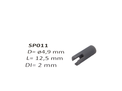 micromotor SP011 ø 4.9 x 12.5 - ø 2 mm cardankoppelingshouder micromotor SP011 ø 4.9 x 12.5 - ø 2 mm cardankoppelingshouder