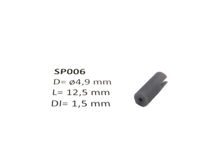micromotor SP006 ø 4.9 x 12.5 - ø 1.5 mm cardankoppelingshouder micromotor SP006 ø 4.9 x 12.5 - ø 1.5 mm cardankoppelingshouder
