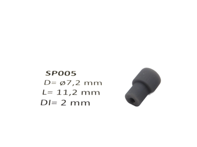 micromotor SP005 ø 7.2 x 11.2 met kruis - ø 2 mm cardankoppelingshouder micromotor SP005 ø 7.2 x 11.2 met kruis - ø 2 mm cardankoppelingshouder