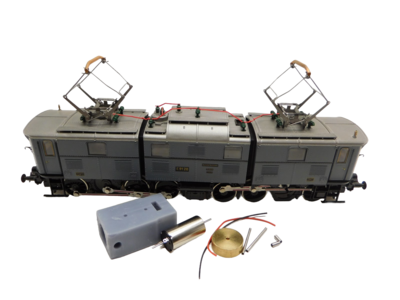 micromotor HR026F motor ombouwset voor Roco E 91