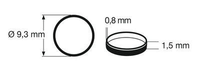 fleischmann 648012 Traction tyre 1 (pcs/stuks/Stück) H0. Outer diameter 9.3 mm, width 1.5 mm fleischmann 648012 Traction tyre 1 (pcs/stuks/Stück) H0. Outer diameter 9.3 mm, width 1.5 mm