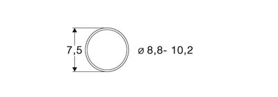 roco 40073 Traction tyres for AC locomotives. For wheels with diameter 8.8–10.2 mm.1 (pcs/stuks/Stück) roco 40073 Traction tyres for AC locomotives. For wheels with diameter 8.8–10.2 mm.1 (pcs/stuks/Stück)