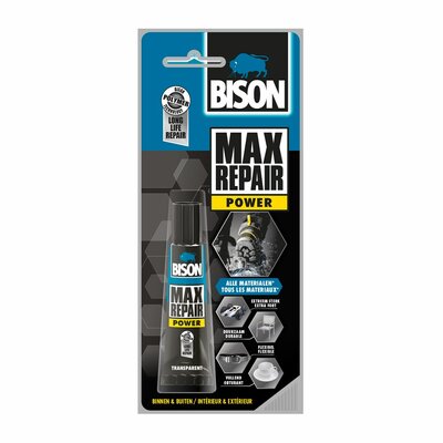 BISON max repair power lijm voor bijna alle materialen BISON max repair power lijm voor bijna alle materialen