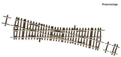 roco 42449 H0 Eenvoudige kruisingswissel EKW15 zonder aandrijving. “Engels” ontwerp met inwendige tongen. roco 42449 H0 Eenvoudige kruisingswissel EKW15 zonder aandrijving. “Engels” ontwerp met inwendige tongen.