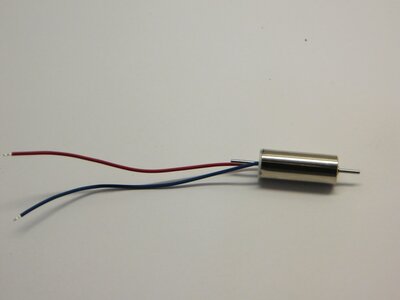 micromotor 0615D Motor 6x15 - double shaft