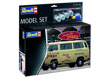 Revell 67725 Model Set Stranger Things VW T3 Bus Surfer Boy Bouwpakket Schaal 1:25