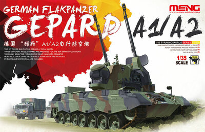 MENG-Model TS-030 German Flakpanzer Gepard A1/A2 Bouwpakket Schaal 1:35