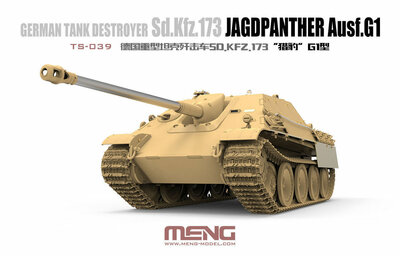 MENG-Model TS-039 German Tank Destroyer Sd.KFZ.173 Jagdpanther G1 Bouwpakket Schaal 1:35 MENG-Model TS-039 German Tank Destroyer Sd.KFZ.173 Jagdpanther G1 Bouwpakket Schaal 1:35