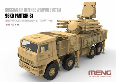 MENG-Model SS-016 Russian Air Defense Weapon System 96K6 Pantsir-S1 Bouwpakket Schaal 1:35 MENG-Model SS-016 Russian Air Defense Weapon System 96K6 Pantsir-S1 Bouwpakket Schaal 1:35