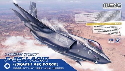 MENG-Model LS-018 Lockheed Martin F-35I Adir (Israeli Air Force) Bouwpakket Schaal 1:48