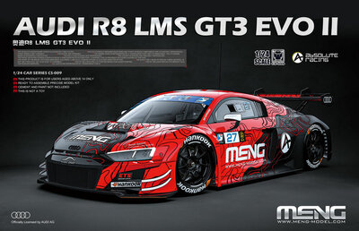 MENG-Model CS-009 AUDI R8 LMS GT3 EVO II Bouwpakket Schaal 1:24