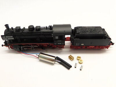 micromotor NL003C ombouwset Liliput BR 56.2-8 micromotor NL003C ombouwset Liliput BR 56.2-8