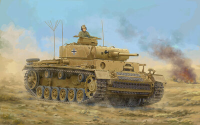 Trumpeter 00955 Pz.Kpfw.III Ausf.J Bouwpakket Schaal 1:16