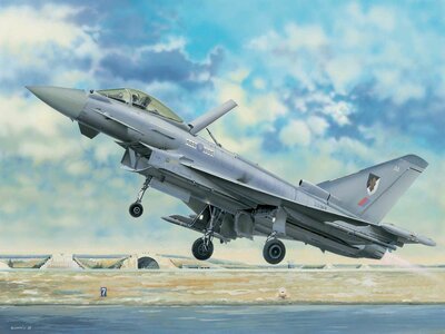 Trumpeter 02278 EF-2000 Eurofighter Typhoon Bouwpakket Schaal 1:32
