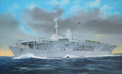 Trumpeter 05633 Aircraft Carrier Weser Bouwpakket Schaal 1:350
