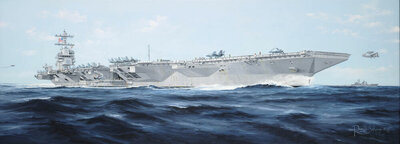 Trumpeter 05638 USS  Gerald R.Ford CVN-78 Bouwpakket Schaal 1:350