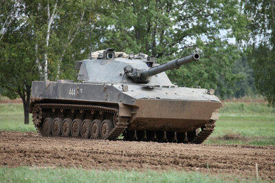 Trumpeter 09599 2S25 Sprut-SD Amphibious Light Tank Bouwpakket Schaal 1:35