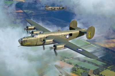 Hobby Boss 81775 US B-24D Liberator Bouwpakket Schaal 1:48