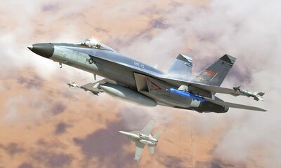 Hobby Boss 85818 F/A-18E Super Hornet VFC-12 Bouwpakket Schaal 1:48
