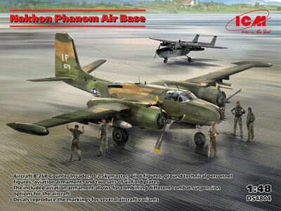 ICM DS4804 Nakhon Phanom Air Base Bouwpakket Schaal 1:48
