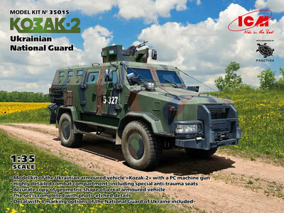 ICM 35015 Kozak-2 Ukrainian National Guard Schaal 1:35 ICM 35015 Kozak-2 Ukrainian National Guard Schaal 1:35