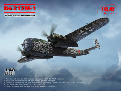ICM 48274 Do 217M-1, WWII German bomber Schaal 1:48