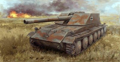 I LOVE KIT 63523 German Rhm.-Borsig waffentrager Bouwpakket Schaal 1:35